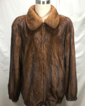 men's mink fur jacket